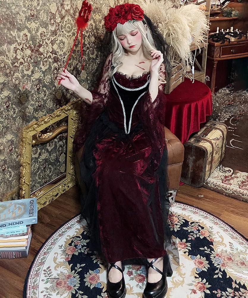 世界に1つだけ♡10点セット♡ゾンビ花嫁♡ハロウィンコスプレ♡ARMY 世界に1つだけ♡10点セット♡ゾンビ花嫁♡ハロウィンコスプレ